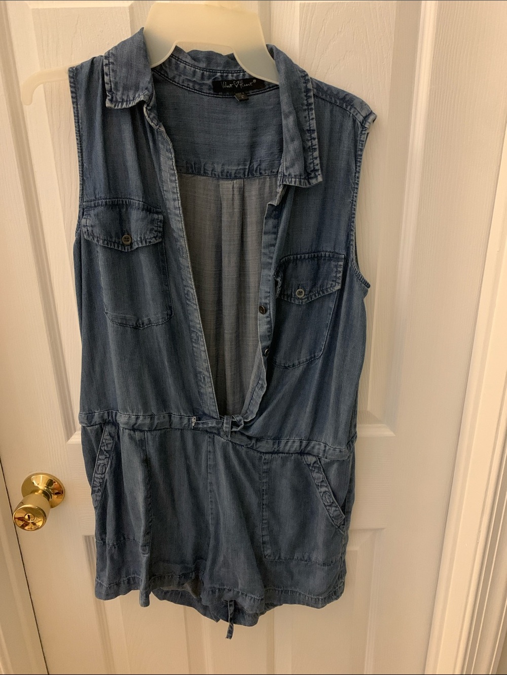 Women’s Lightweight Denim Summer Romper